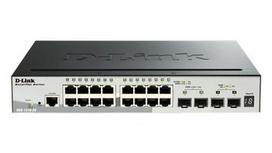D-Link Stackable Smart Managed Switch with 10G Uplinks DGS-1510-20/E  Managed L2, Desktop/Rackmountable, 1Gbps (RJ-45) ports quantity 16