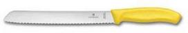 Multi Vieno peilio duonai Classic Victorinox Fibrox, ašmenys 21 cm, geltona rankena, vnt.