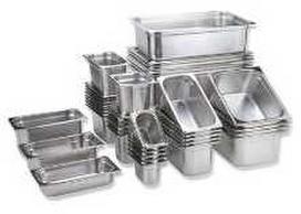 H.W.Larsen Maisto talpa 1/1 GN 20 l 53x32,5x15 cm nerūdijantis plienas, 6 vnt./pak