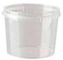 Multi Vienkartiniai plastikiniai puodeliai 800 ml Ø122xH97 mm apvalūs PP permatomi 200 vnt.