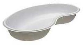 Multi Lovelyno formos padėklas 25x12,5x4 cm 700 ml PP baltas sterilizuojamas vienkartinis, 500 vnt. dėžėje