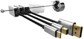 Vivolink PROADRING13S, HDMI Type A (Standartinis), Moteriška, Vyriška, 3840 x 2160 pikselių, 18Gbit/s, Aliuminis