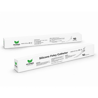 FOLEY CH16, silikono kateteris, 2 kan. 15ml, 10 vnt.