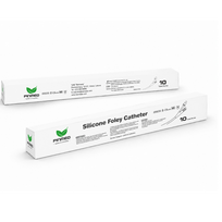 FOLEY CH24, silikono kateteris, 2 kan. 15ml, 10 vnt.