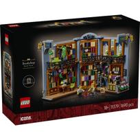 LEGO Icons Knygynas: knygų lentynos dekoras 11379