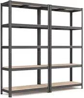 Songmics Rūsio lentyna 180 cm 2 vnt.