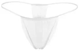 Lycon Vienkartinės kelnaitės su juostele, 100 vnt | Nonwoven women strings, 100 pcs