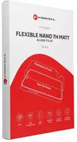 Hibridinė nano stiklo plėvelė pjovimo mašinai Forcell F-Protect Lanksti NANO 7H MATINĖ 196 x 125 mm 25 vnt.