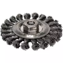 Bosch Heavy for Metal 2608622059 pintas vielinis šepetys šlifuokliui, Ø 115 mm, 0,5 mm plieninė viela, M14