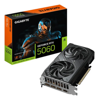 Graphics Card|GIGABYTE|NVIDIA|GeForce RTX 5060|2512 MHz|8GB|GDDR7|128 bit|PCI Express 5.0|Active|GV-N5060WF2MAXOCV2-8GD