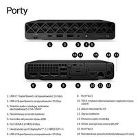 Hewlett-Packard HP EliteDesk 8 Mini G2i Desktop Next Gen AI PC Copilot+ PC Intel Core Ultra 7 356H 16GB DDR5-SDRAM 512GB SSD Windows 11 Pro Mini PC | DZ6M7ET | 826581896159