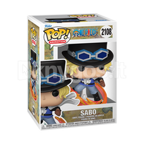 FUNKO POP! Vinilinė figūrėlė: One Piece - Sabo Attacking with Pipe