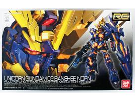 Gunpla modelis RG Unicorn Gundam 02 Banshee Norn Bandai 1/144 61621