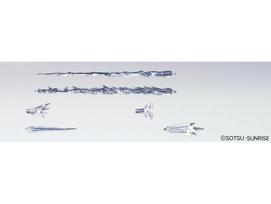 Gunpla efektų detalės Builders Parts HD MS Effect 01 Bandai 61943