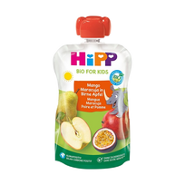 HIPP Mango And Passion Fruit (1 year+) tyrelė, 100 g