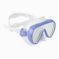 Moteriška nardymo kaukė Cressi Honey 420 UV white/lilac/blue/orange