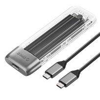 Orico TXM2-C3 M.2 NVME USB-C 3.2 10Gb/s diskų dėžutė - pilka