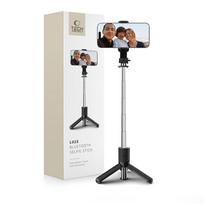 Tech-Protect L02S Bluetooth selfie lazdelė su trikoju iki 72 cm – juoda