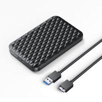 Orico 2520U3-V1 2,5" HDD/SSD USB Micro-B 5Gb/s Disko Kasetė - Juoda