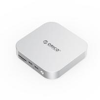 Orico MiniLink 9-in-1 jungimo stotis su M.2 SSD kieto disko lizdais - Sidabrinė