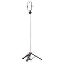 Wozinsky Selfie stick WC1Y3S teleskopinis trikojis 1,3 m su telefono laikiklio - juoda