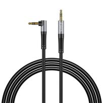 Orico AXW Mini Jack 3.5mm Male to Male kampuotas garso kabelis 2m - juodas