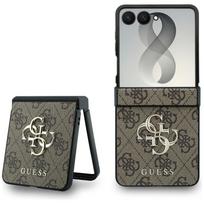 Dėklas Guess Big 4G Logo Samsung Galaxy Z Flip 8 - rudas