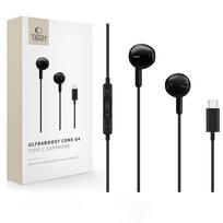 Tech-Protect Ultraboost Core G4 USB-C Laidinės ausines - Juoda