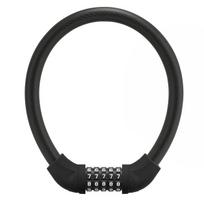 Rockbros RKS870-BK dviračio spyna su kodu, plieno kabelis, 85 cm - juoda