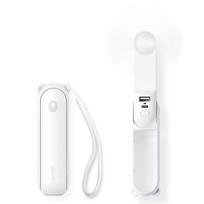 Jisulife Handheld Fan Life8 Nešiojamas USB ventiliatorius - balta