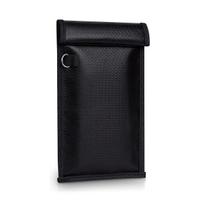 OTN-27 ugniai atsparus RFID telefono dėklas su signalo blokavimu, 27x12.3 cm – juodas
