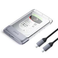 Orico TX25C3 2,5" HDD/SSD disko dėklas USB-C 5Gb/s – skaidrus