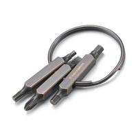Rockbros VK-ARCO3 ROAD TO SKY Multitool 6-in-1 raktų pakabukas - ruda