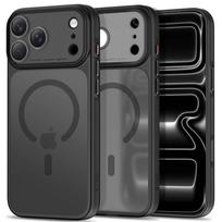 Tech-Protect MagPrime MagSafe CC dėklas skirtas iPhone 18 Pro Max / 17 Pro Max - matinis juodas