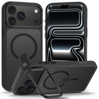 Tech-Protect MagStand MagSafe CC dėklas skirtas iPhone 18 Pro Max / 17 Pro Max - matinis juodas