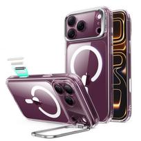 ESR Classic Hybrid Kickstand MagSafe dėklas skirtas iPhone 18 Pro Max / 17 Pro Max - skaidrus