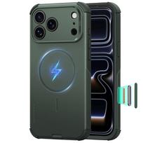ESR Cyber Tough MagSafe dėklas iPhone 18 Pro / 17 Pro - žalia