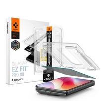 Grūdintas stiklas su privatumo filtru Spigen Glas.tR EZ Fit Pro HD AC, skirtas iPhone Duo