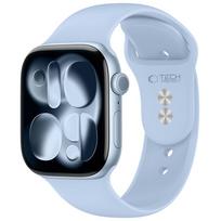 Dirželis Tech-Protect Silicone Apple Watch 8 / 9 / 10 / 11 / 12 / SE (40 / 41 / 42 mm), šviesiai mėlynas