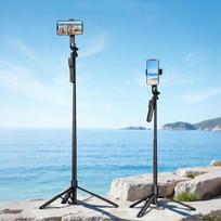 Asmenukių lazda ("Selfie sticks") Selfie stick Orico Selfie stick Orico SPM175 tripod 1/4" na telefon kamerę aparat z obrotem 360 stopni Bluetooth 5.2 - czarny