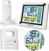 Berdsen BD-900 balta meteorologinė stotelė su ekranu