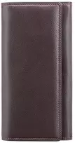 Moteriška odinė piniginė Visconti HT35 Choc, ruda