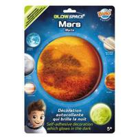 Dėlionė Buki France Tamsoje šviečiantis 3D lipdukas Marsas, 15 cm