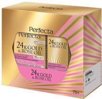 Perfecta rinkiniai 24K aukso ir rožių aliejus