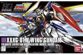 Bandai HGAC Wing Gundam XXXG-01W surenkamas modelis 1/144, 57750