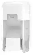 Tork tualetinio popieriaus dozatorius T7 OptiServe D17,4xW17,1xH32,3cm ABS baltas 2 ritinėliams, 1 vnt./kartoninėje dėžutėje