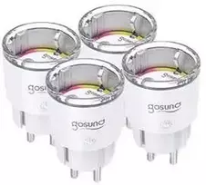 „Gosund EP2-Z ZigBee“ išmanusis lizdas (keturių vienetų pakuotė) 10A