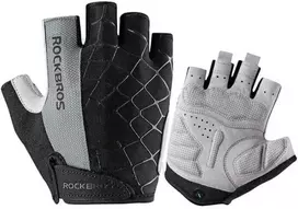 Rockbros S109GR cycling gloves, dydis XL - pilka