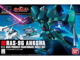 Gunpla modelis HGUC Anksha RAS-96 Gundam Unicorn 1/144 55743