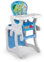 Ricokids Teri 3in1 kūdikio maitinimo kėdutė, pilka ir mėlyna